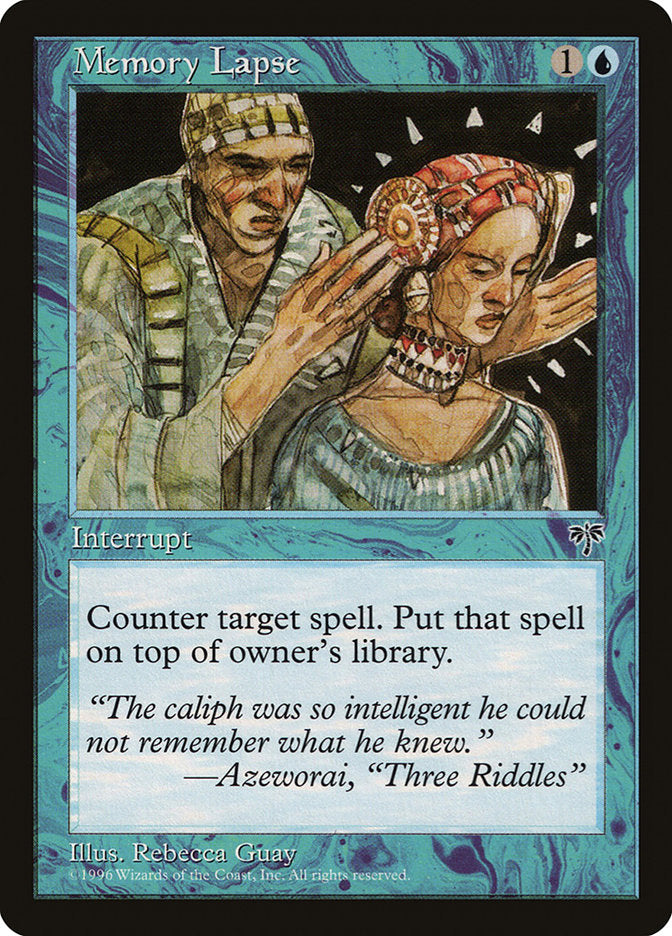 Memory Lapse [Mirage] | Anubis Games and Hobby