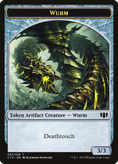 Wurm (032/036) // Goat Double-Sided Token [Commander 2014 Tokens] | Anubis Games and Hobby
