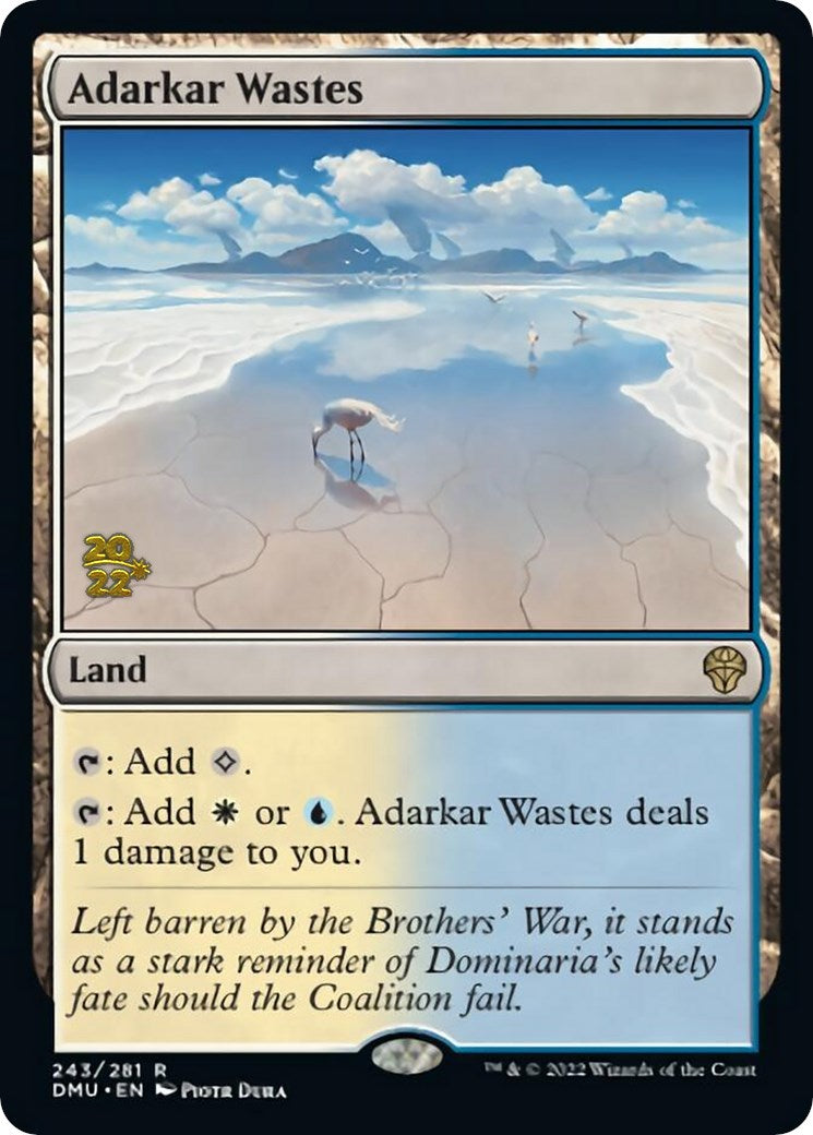 Adarkar Wastes [Dominaria United Prerelease Promos] | Anubis Games and Hobby