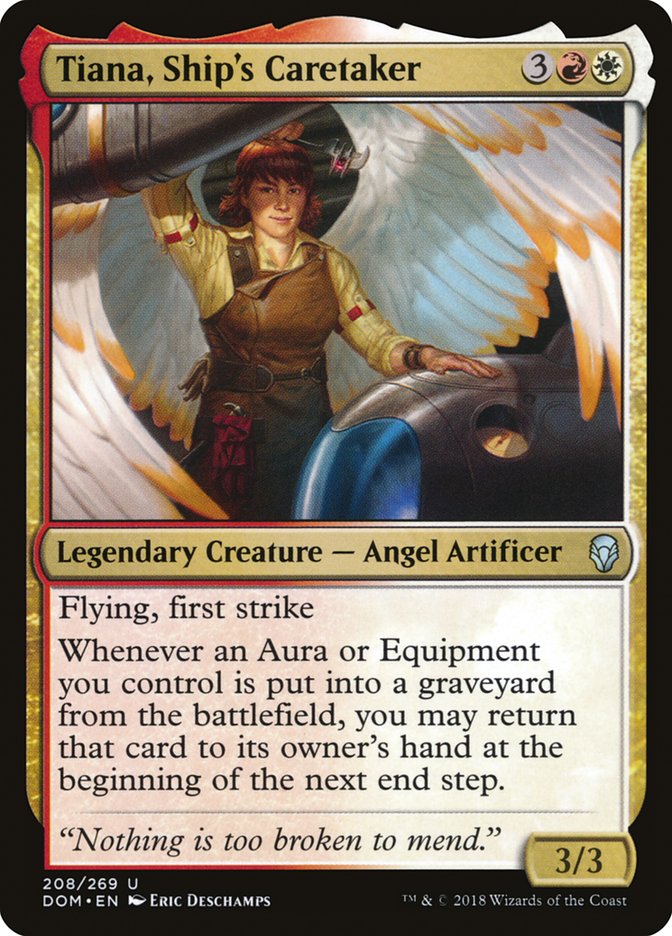 Tiana, Ship's Caretaker [Dominaria] | Anubis Games and Hobby