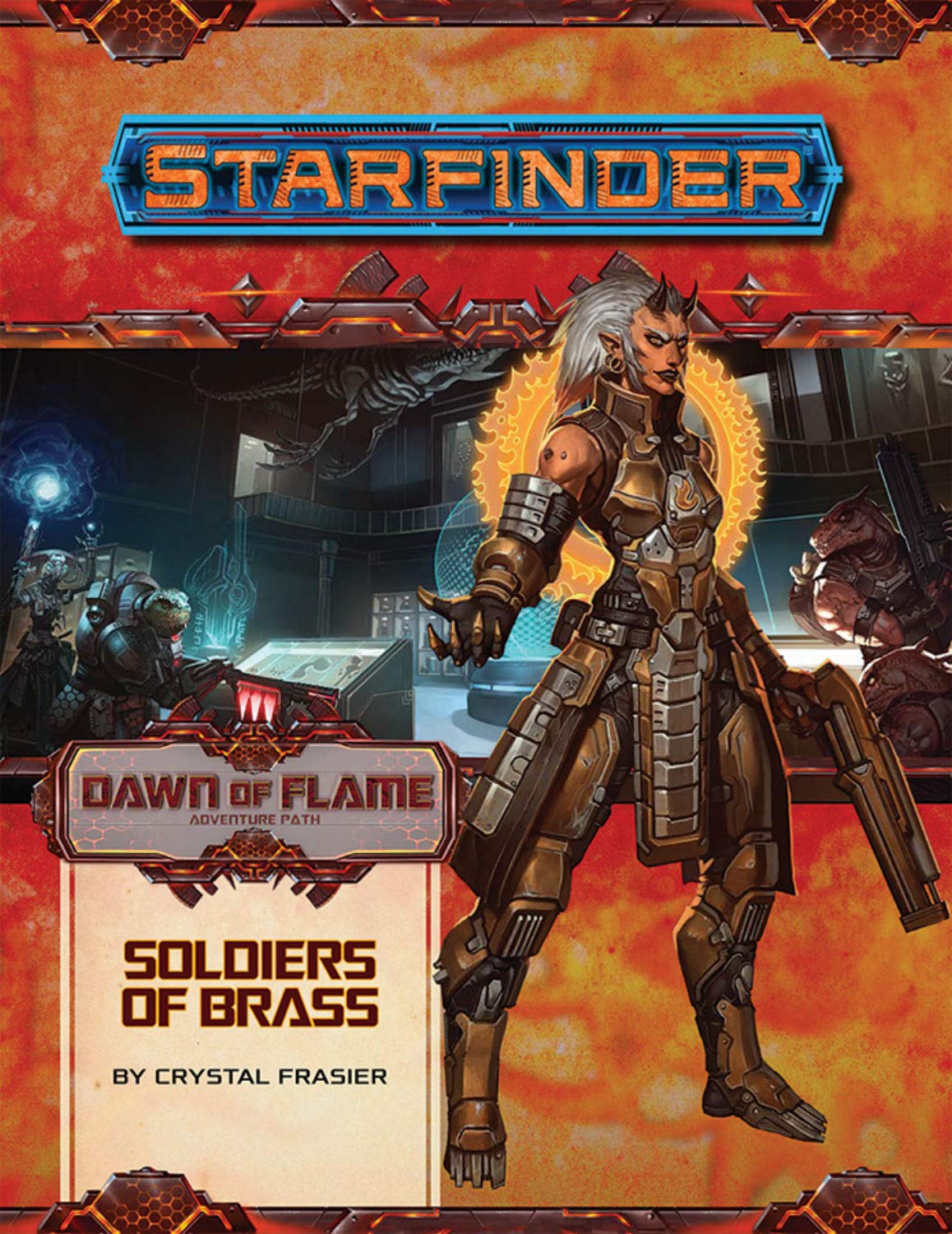 Starfinder Adventure Path: Dawn of Flame: Soldiers of Brass (2 of 6) | Anubis Games and Hobby