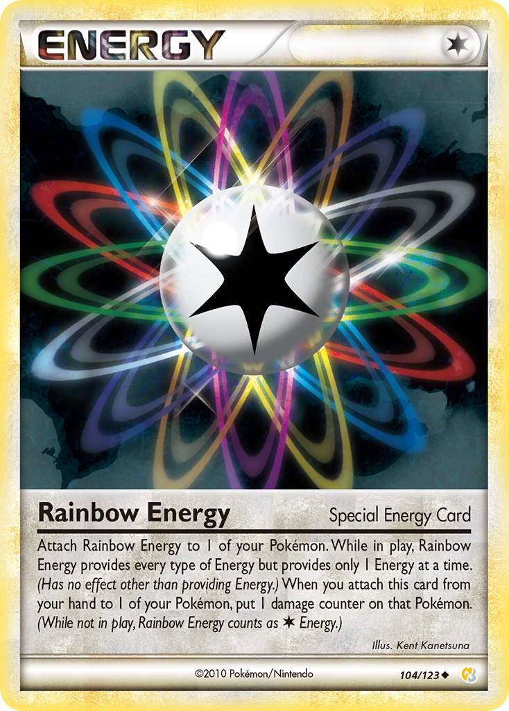 Rainbow Energy (104/123) [HeartGold & SoulSilver: Base Set] | Anubis Games and Hobby