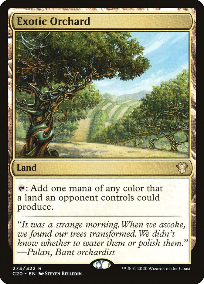 Exotic Orchard [Commander 2020] | Anubis Games and Hobby