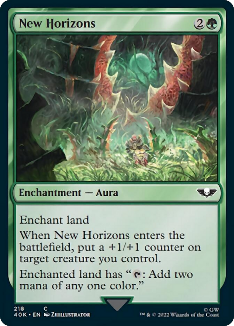 New Horizons (Surge Foil) [Warhammer 40,000] | Anubis Games and Hobby