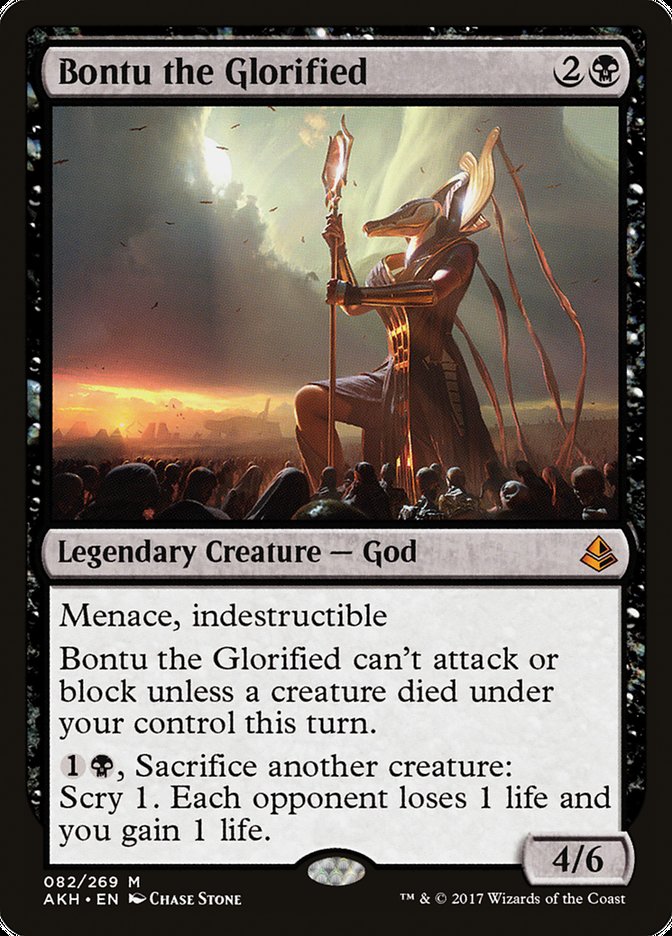 Bontu the Glorified [Amonkhet] | Anubis Games and Hobby