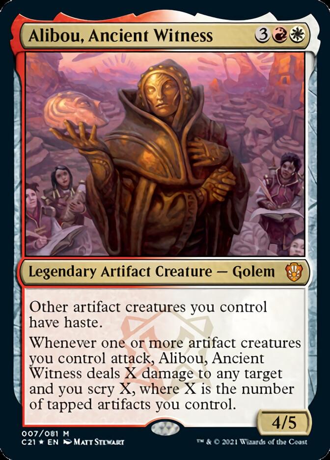 Alibou, Ancient Witness [Commander 2021] | Anubis Games and Hobby