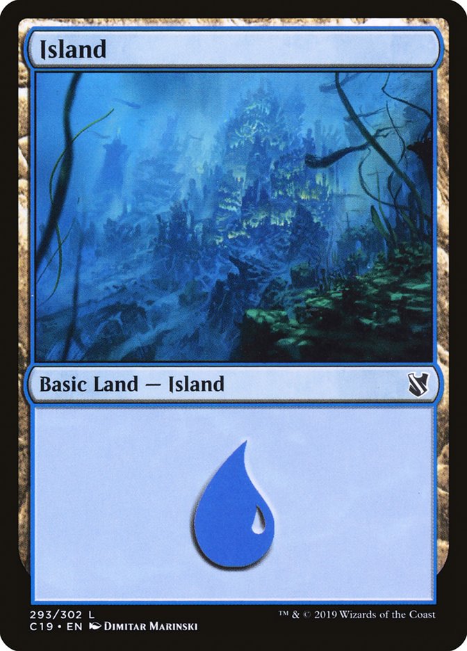 Island (293) [Commander 2019] | Anubis Games and Hobby