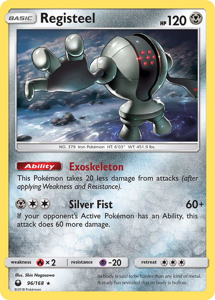 Registeel (96/168) [Sun & Moon: Celestial Storm] | Anubis Games and Hobby