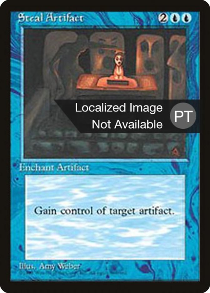 Steal Artifact [Fourth Edition (Foreign Black Border)] | Anubis Games and Hobby