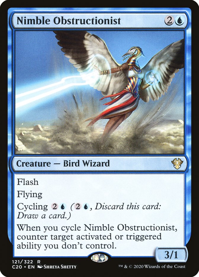 Nimble Obstructionist [Commander 2020] | Anubis Games and Hobby