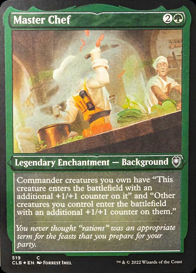 Master Chef (Foil Etched) [Commander Legends: Battle for Baldur's Gate] | Anubis Games and Hobby