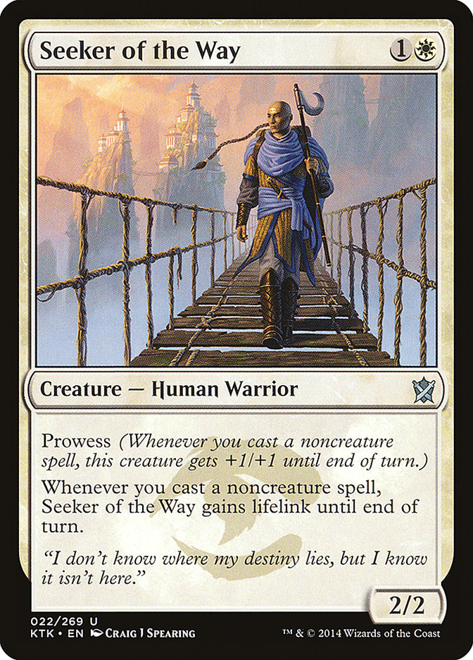 Seeker of the Way [Khans of Tarkir] | Anubis Games and Hobby