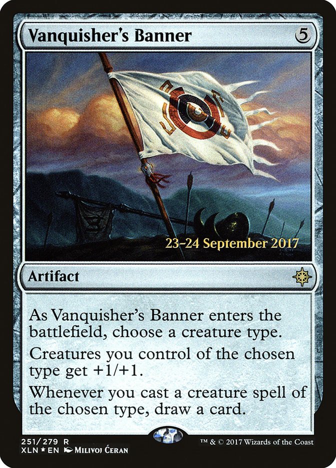 Vanquisher's Banner [Ixalan Prerelease Promos] | Anubis Games and Hobby