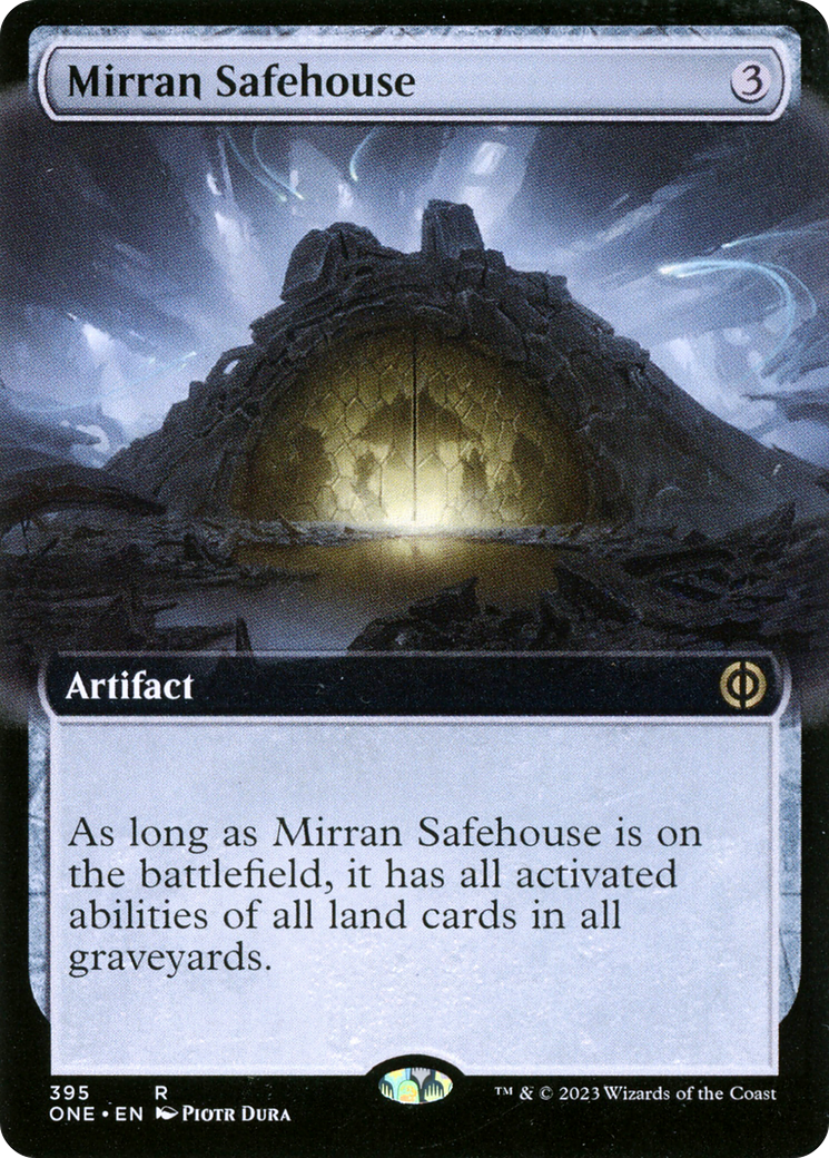 Mirran Safehouse (Extended Art) [Phyrexia: All Will Be One] | Anubis Games and Hobby
