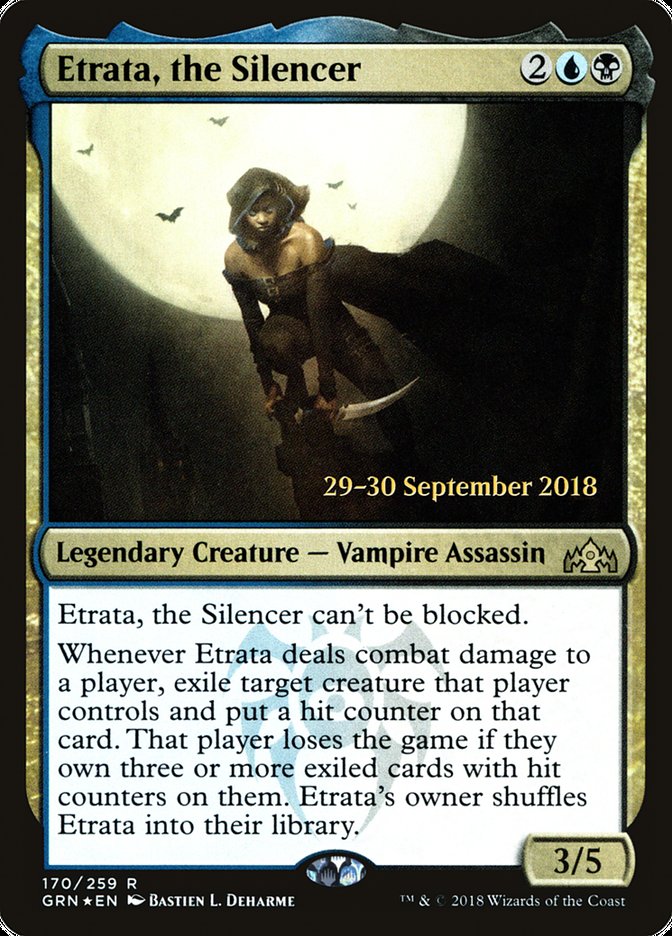 Etrata, the Silencer [Guilds of Ravnica Prerelease Promos] | Anubis Games and Hobby
