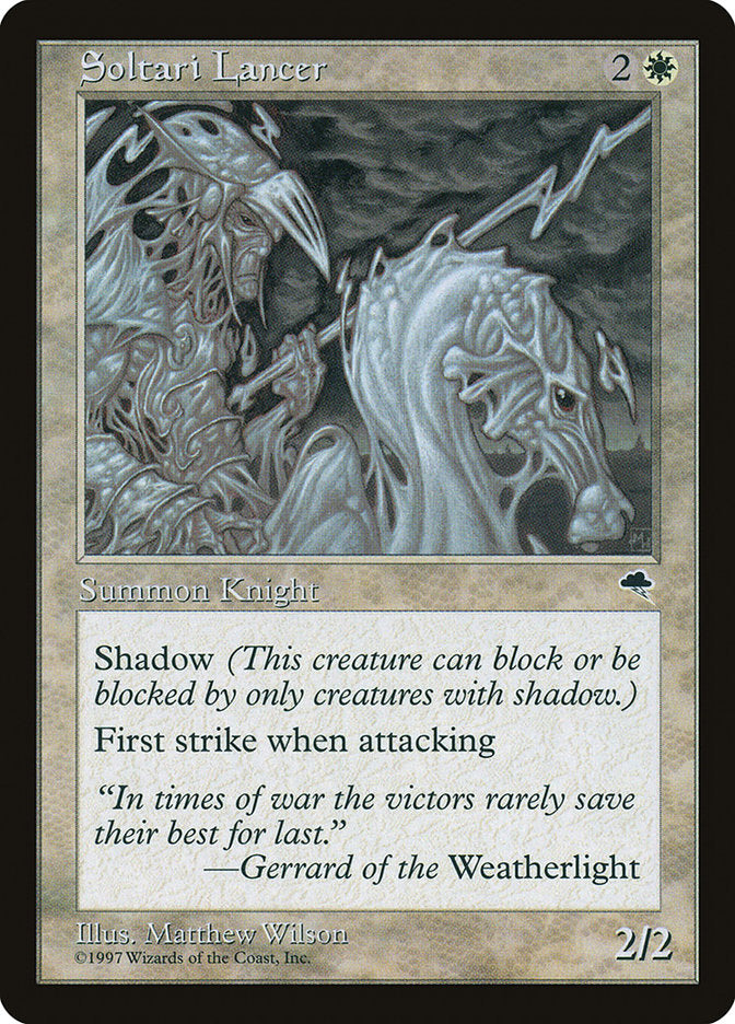 Soltari Lancer [Tempest] | Anubis Games and Hobby