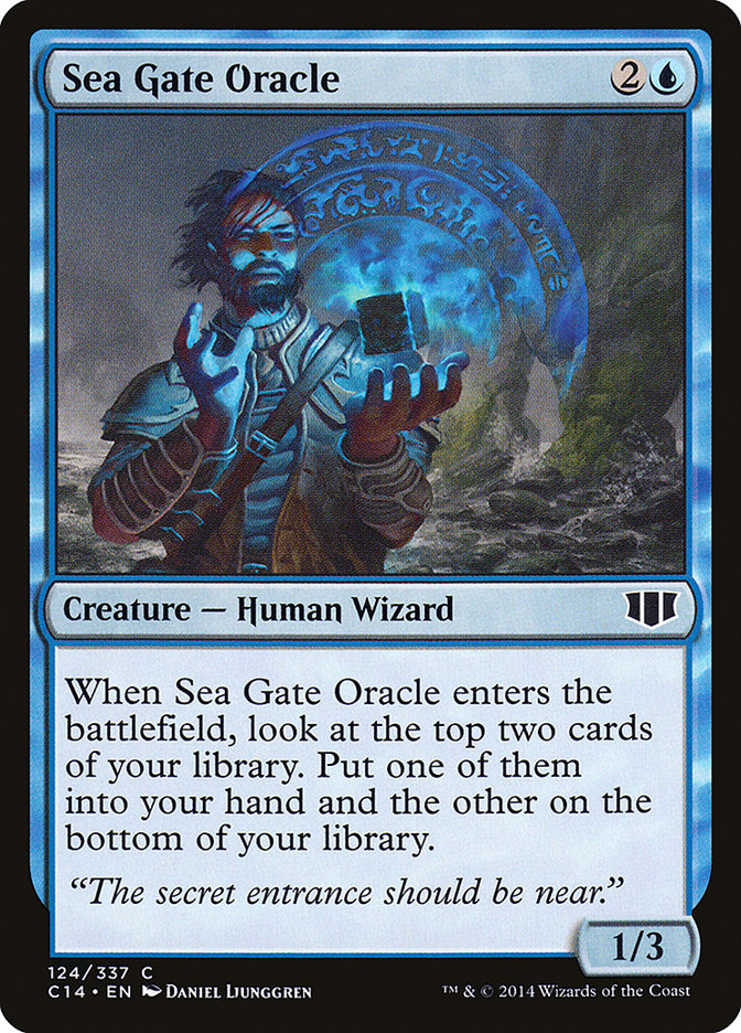 Sea Gate Oracle [Commander 2014] | Anubis Games and Hobby