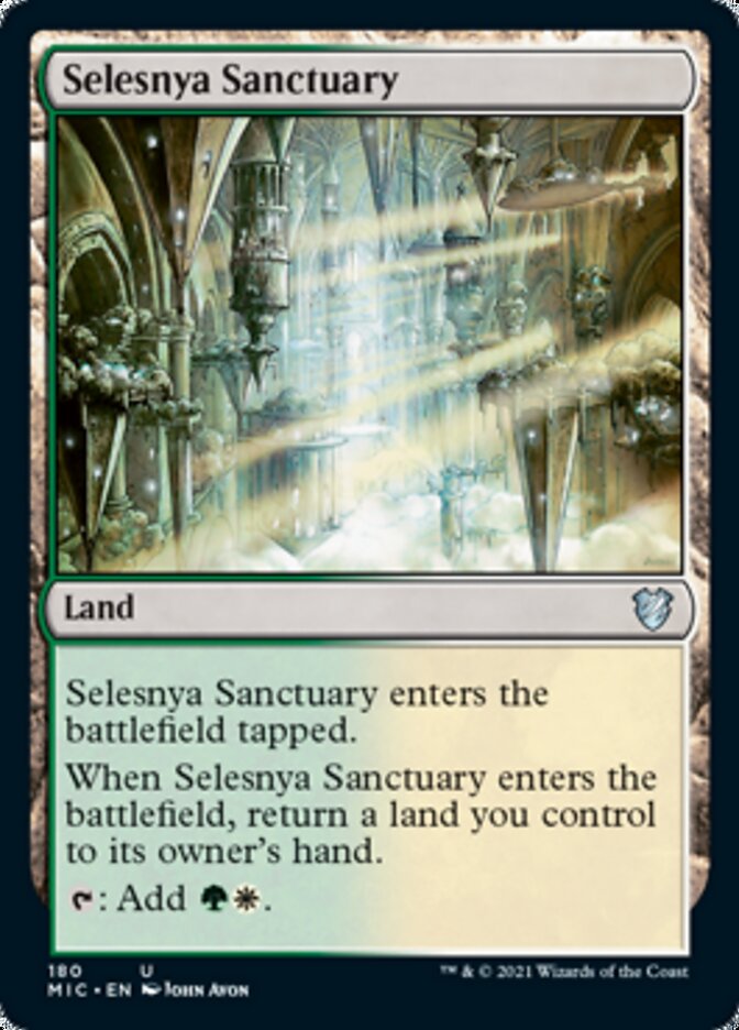 Selesnya Sanctuary [Innistrad: Midnight Hunt Commander] | Anubis Games and Hobby