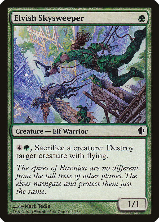 Elvish Skysweeper [Commander 2013] | Anubis Games and Hobby