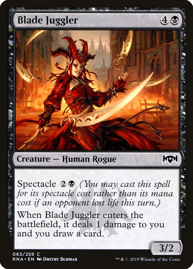 Blade Juggler [Ravnica Allegiance] | Anubis Games and Hobby