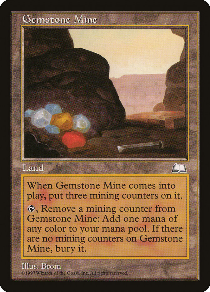 Gemstone Mine [Weatherlight] | Anubis Games and Hobby