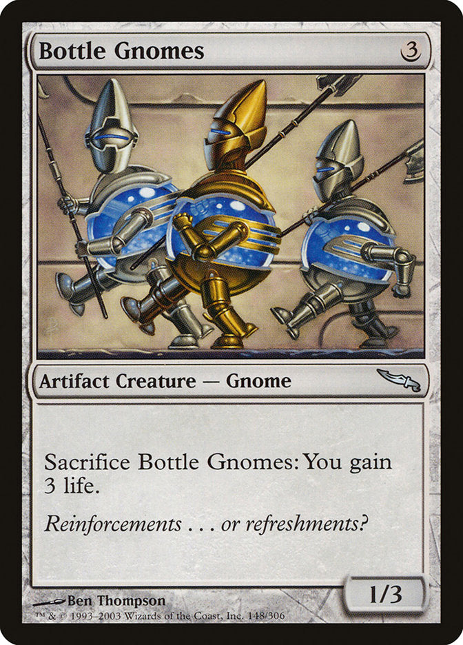 Bottle Gnomes [Mirrodin] | Anubis Games and Hobby