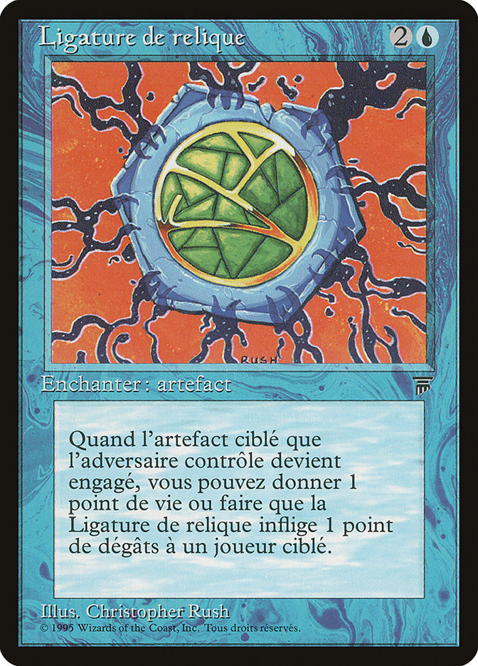 Relic Bind (French) - "Ligature de relique" [Renaissance] | Anubis Games and Hobby