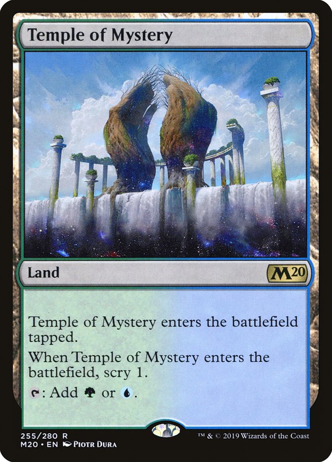 Temple of Mystery [Core Set 2020] | Anubis Games and Hobby