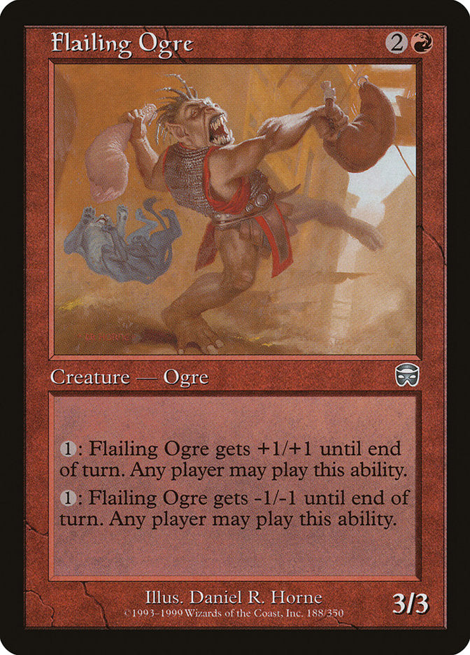Flailing Ogre [Mercadian Masques] | Anubis Games and Hobby
