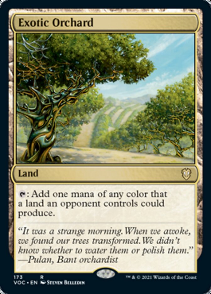 Exotic Orchard [Innistrad: Crimson Vow Commander] | Anubis Games and Hobby