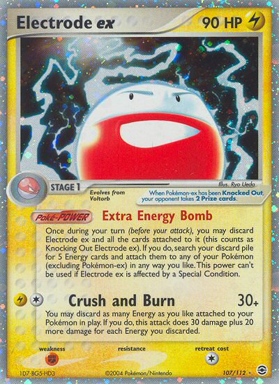 Electrode ex (107/112) [EX: FireRed & LeafGreen] | Anubis Games and Hobby