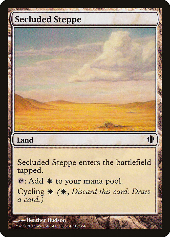 Secluded Steppe [Commander 2013] | Anubis Games and Hobby