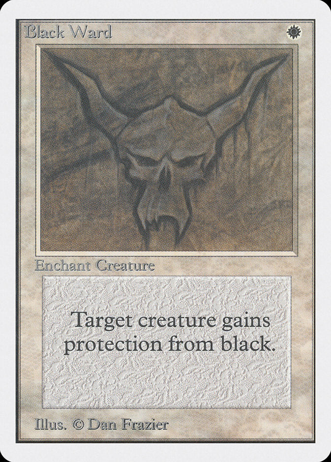 Black Ward [Unlimited Edition] | Anubis Games and Hobby