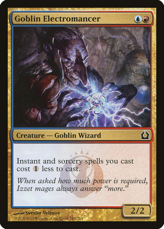 Goblin Electromancer [Return to Ravnica] | Anubis Games and Hobby