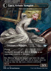 Innocent Traveler // Malicious Invader - Lucy Westenra // Lucy, Arisen Vampire [Innistrad: Crimson Vow] | Anubis Games and Hobby