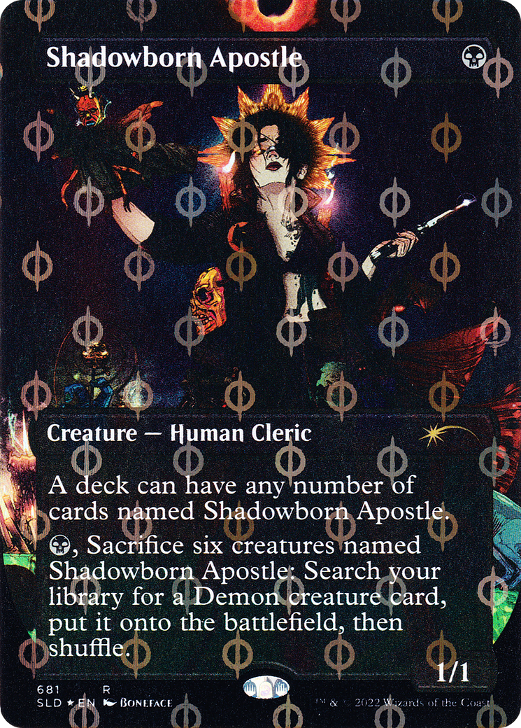 Shadowborn Apostle (681) (Step-and-Compleat Foil) [Secret Lair Drop Promos] | Anubis Games and Hobby