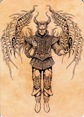 Raphael, Fiendish Savior Art Card (75) [Commander Legends: Battle for Baldur's Gate Art Series] | Anubis Games and Hobby