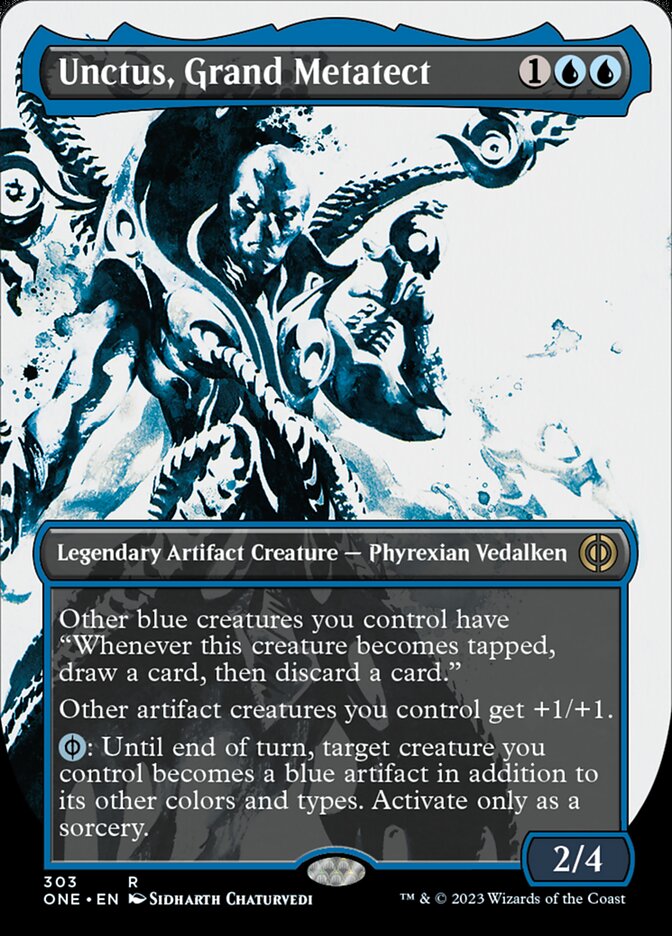 Unctus, Grand Metatect (Borderless Ichor) [Phyrexia: All Will Be One] | Anubis Games and Hobby