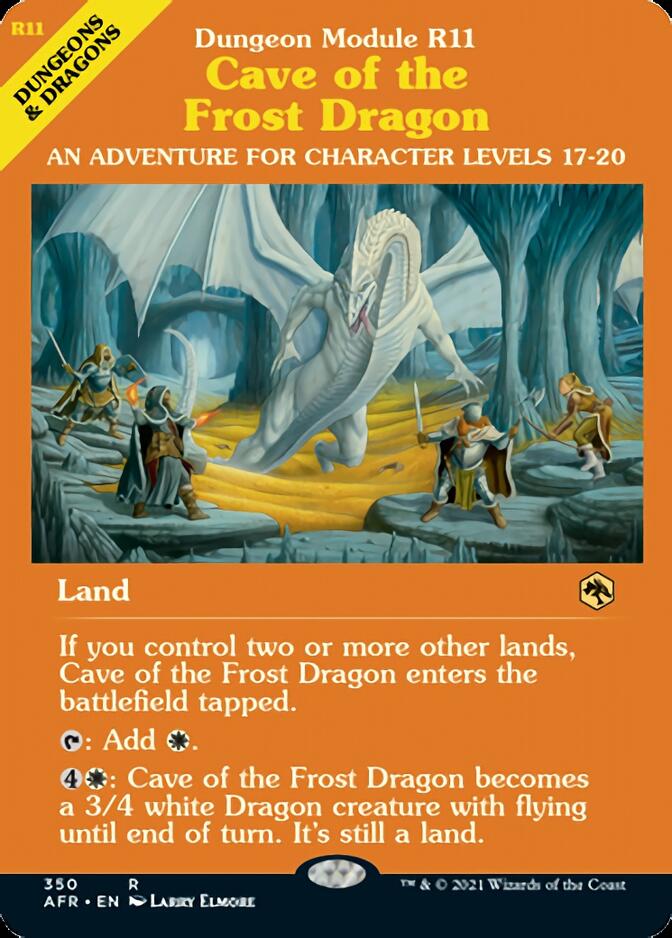 Cave of the Frost Dragon (Dungeon Module) [Dungeons & Dragons: Adventures in the Forgotten Realms] | Anubis Games and Hobby