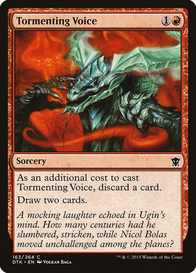 Tormenting Voice [Dragons of Tarkir] | Anubis Games and Hobby