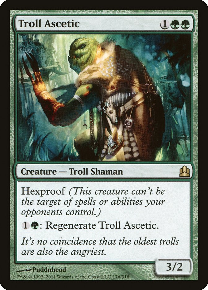 Troll Ascetic [Commander 2011] | Anubis Games and Hobby