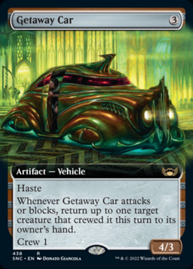 Getaway Car (Extended Art) [Streets of New Capenna] | Anubis Games and Hobby