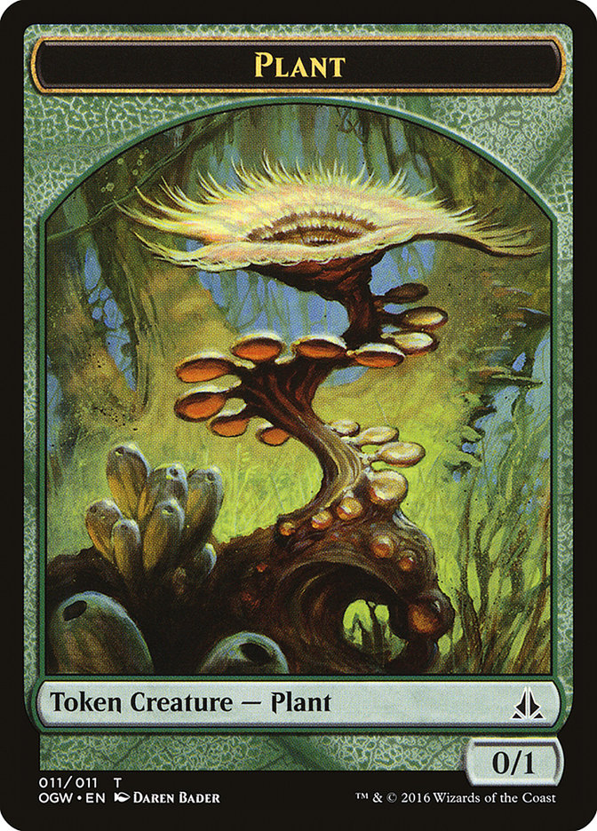 Plant Token [Oath of the Gatewatch Tokens] | Anubis Games and Hobby