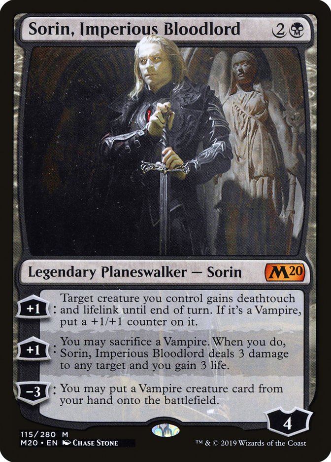 Sorin, Imperious Bloodlord [Core Set 2020] | Anubis Games and Hobby