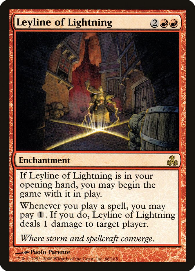 Leyline of Lightning [Guildpact] | Anubis Games and Hobby