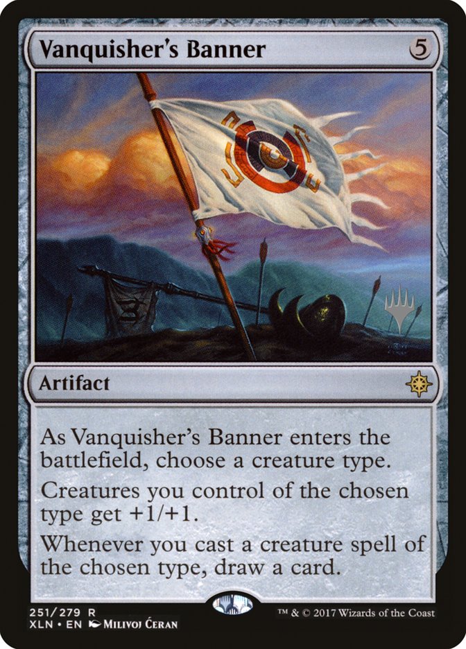 Vanquisher's Banner (Promo Pack) [Ixalan Promos] | Anubis Games and Hobby