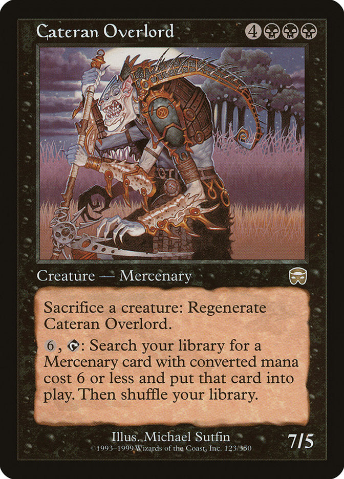 Cateran Overlord [Mercadian Masques] | Anubis Games and Hobby