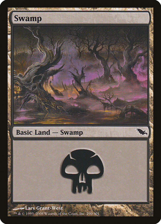 Swamp (290) [Shadowmoor] | Anubis Games and Hobby