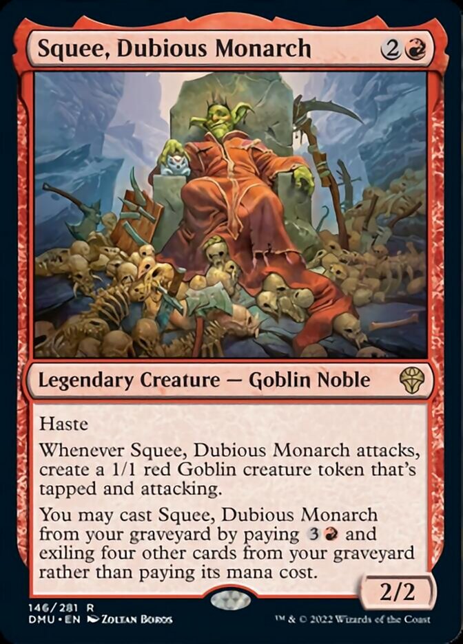 Squee, Dubious Monarch [Dominaria United] | Anubis Games and Hobby