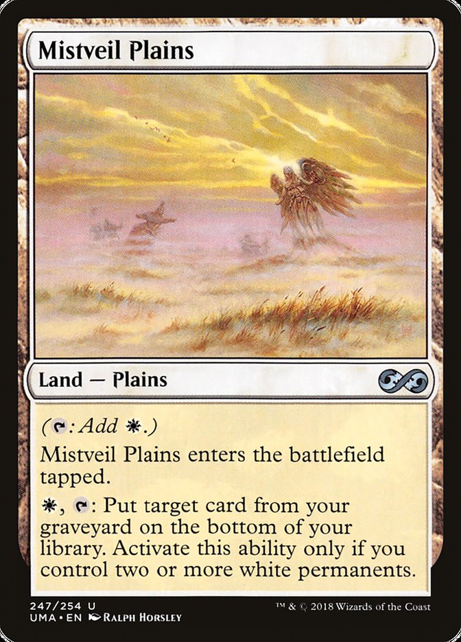 Mistveil Plains [Ultimate Masters] | Anubis Games and Hobby